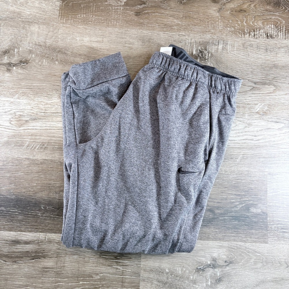 Nike Therma-Fit Men's Gray‎ Open Him Fitness Pants Size XXL